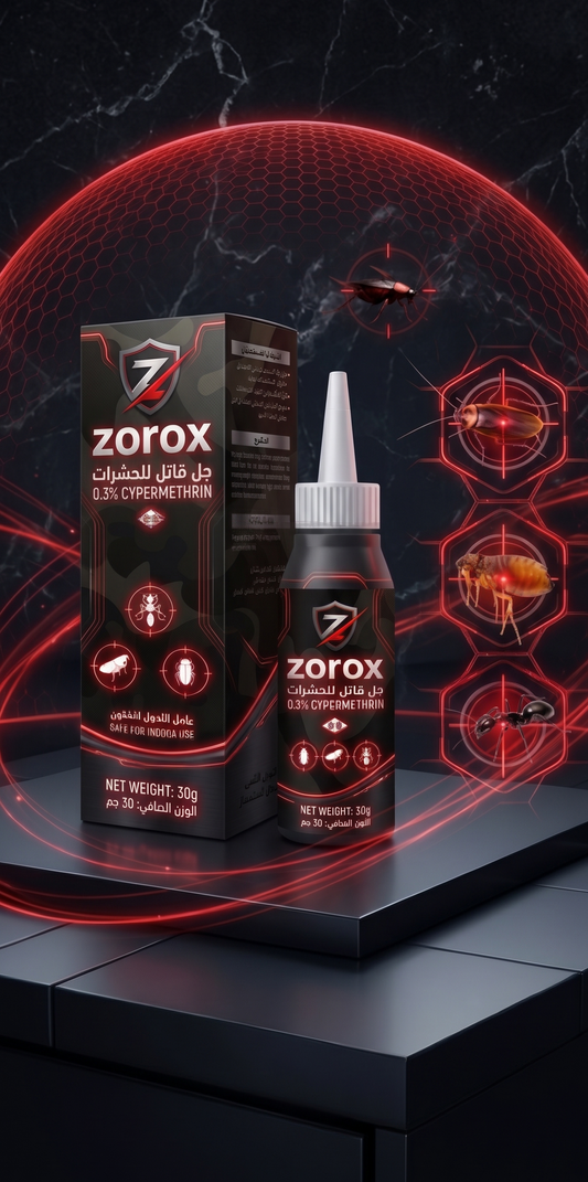 سائل Zorox سايبرميثرين 30مل لمكافحة الحشرات الزاحفة | Cypermethrin Insect Killer 30ml