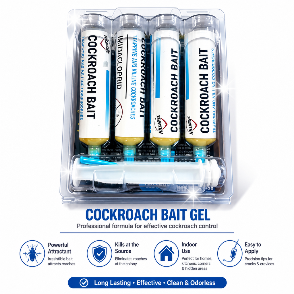 جل قاتل الصراصير للمنازل والمطابخ | Cockroach Killer Gel